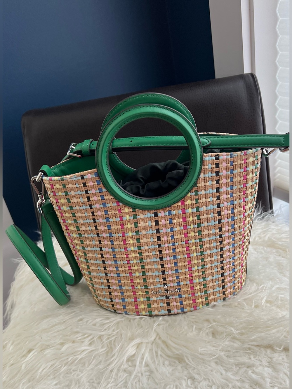 Kate Spade New York Jena Straw Tote